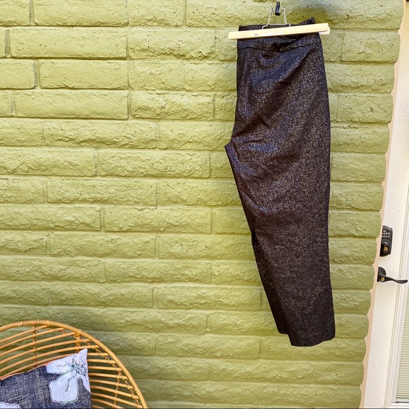 Lane Bryant Gold Black Pants - Picture 5 of 5